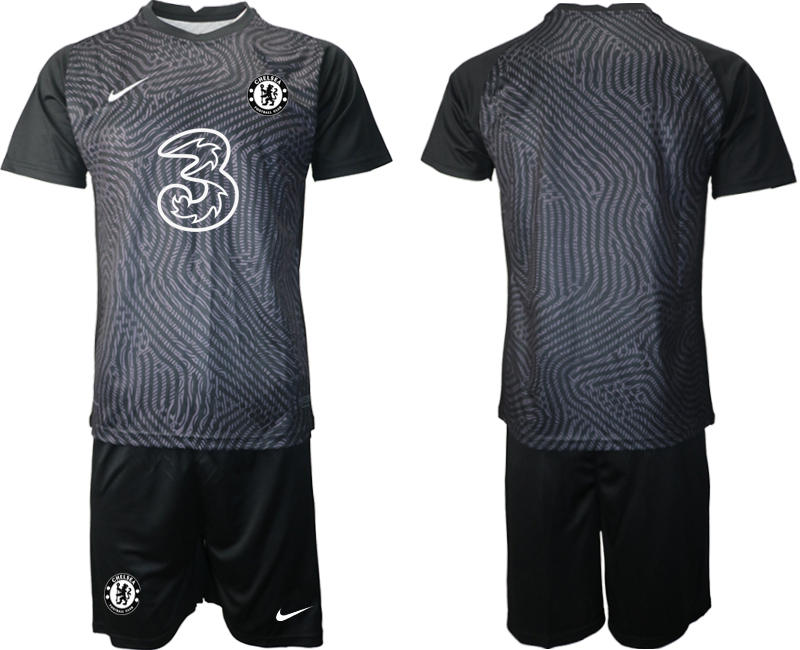 2020-21 Chelsea black goalkeeper soccer jerseys