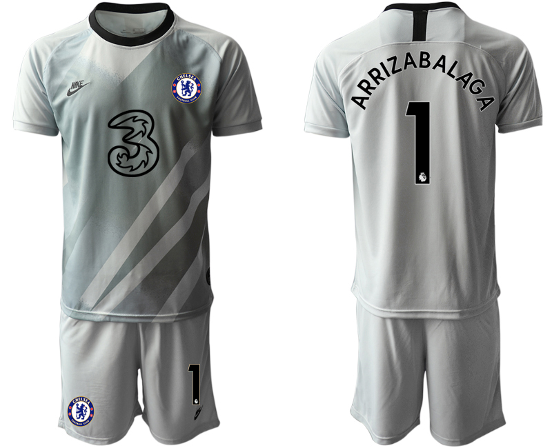 2020-21 Chelsea gray goalkeeper 1# ARRIZABALAGA soccer jerseys