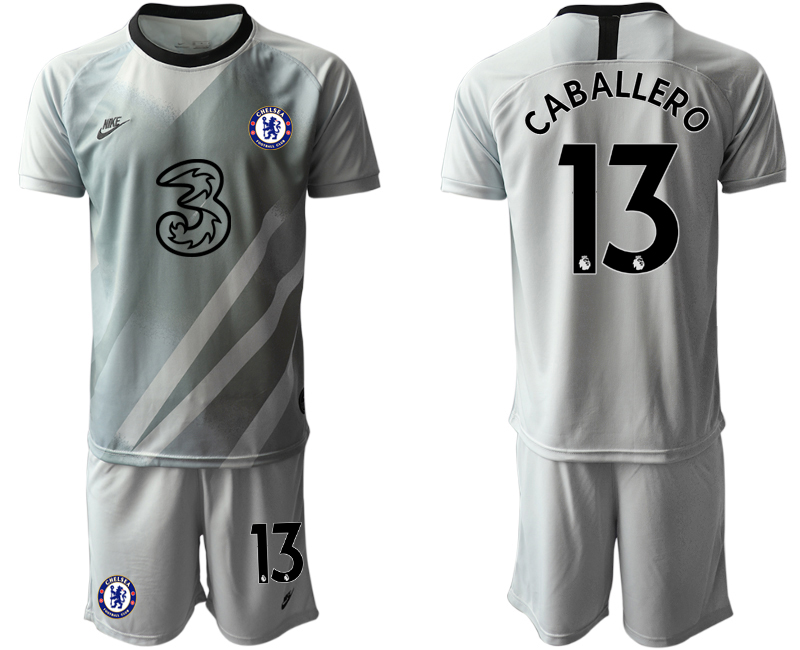 2020-21 Chelsea gray goalkeeper 13# CABALLERO soccer jerseys