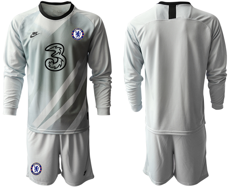 2020-21 Chelsea gray goalkeeper long sleeve soccer jerseys