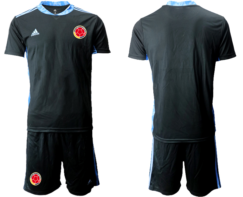 2020-21 Colombia black goalkeeper soccer jerseys