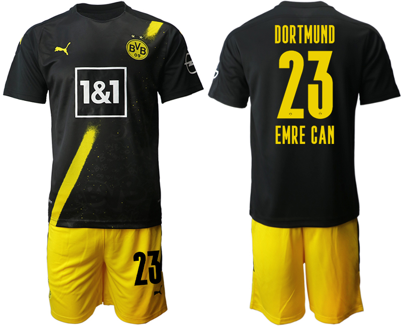 2020-21 Dortmund away 23# EMRE CAN soccer jerseys