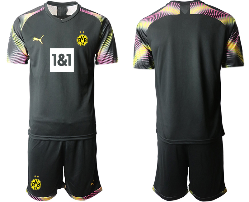 2020-21 Dortmund black goalkeeper soccer jerseys