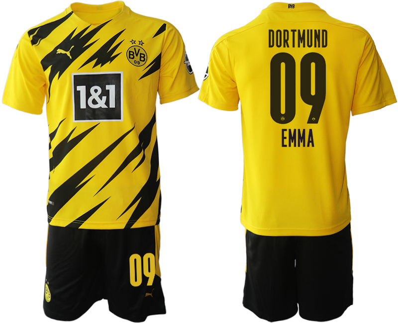 2020-21 Dortmund home 09# EMMA soccer jerseys