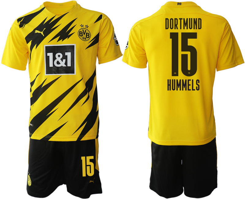 2020-21 Dortmund home 15# HUMMELS soccer jerseys