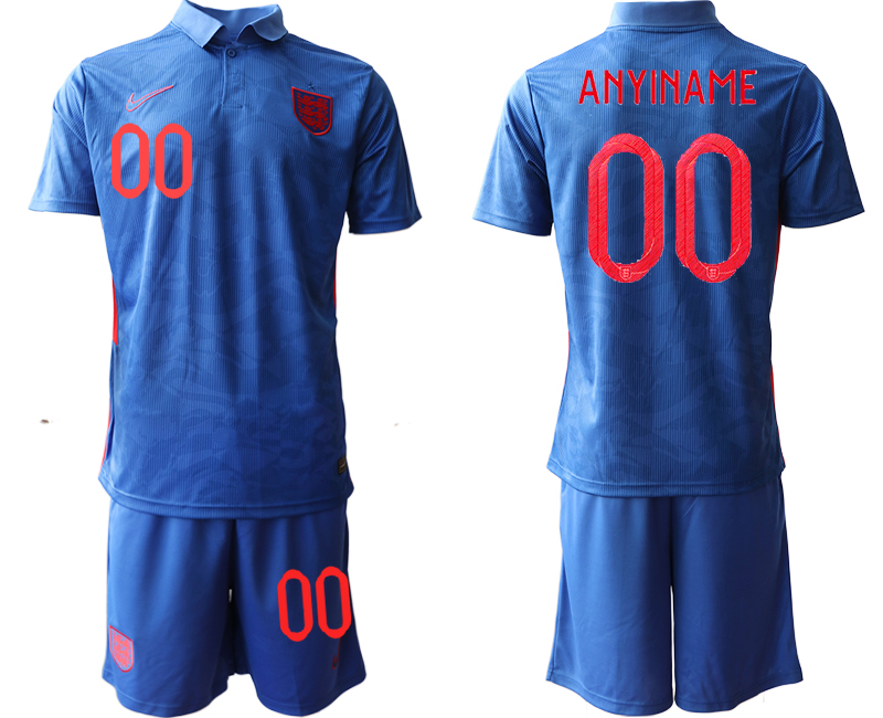 2020-21 England away any name custom soccer jerseys