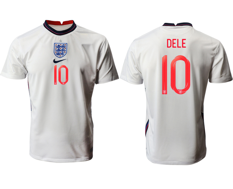 2020-21 England home aaa version 10# DELE soccer jerseys