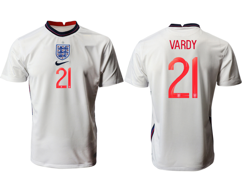 2020-21 England home aaa version 21# VARDY soccer jerseys