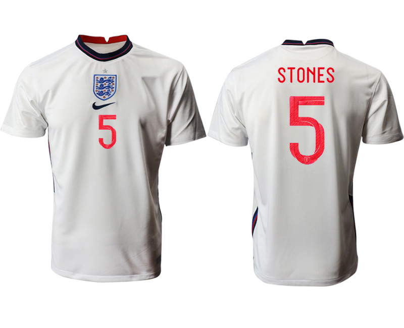 2020-21 England home aaa version 5# STONES soccer jerseys