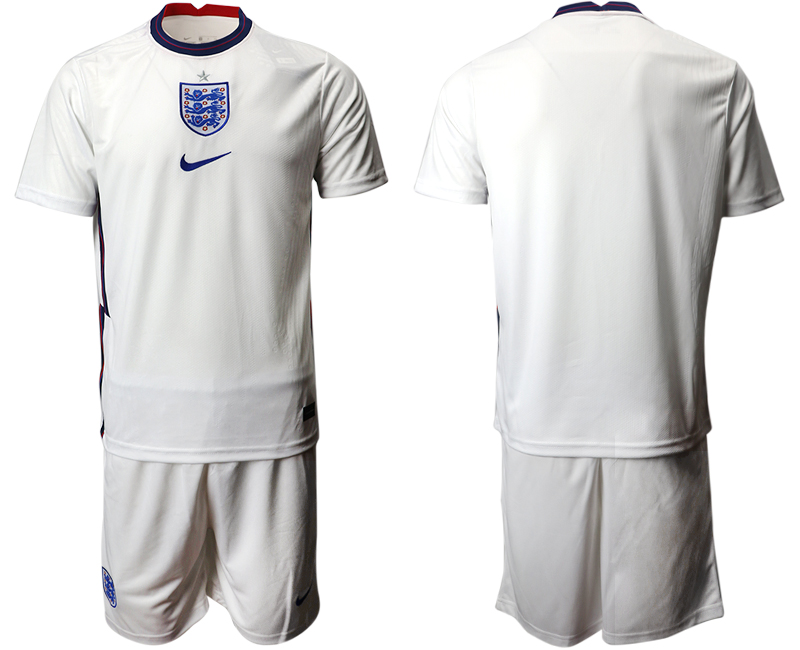 2020-21 England home soccer jerseys