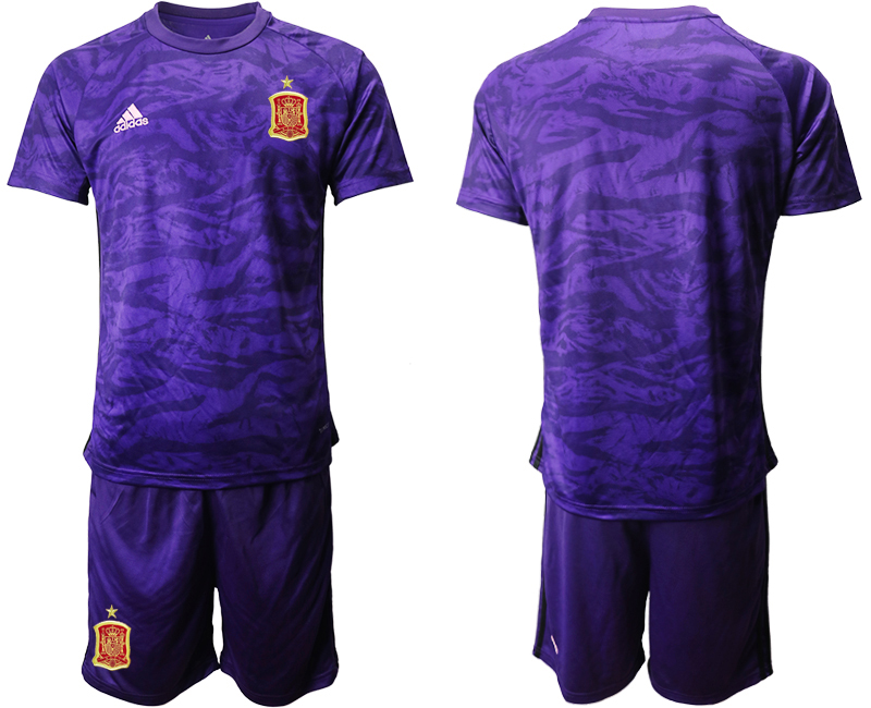 2020-21 Espana purple goalkeeper soccer jerseys