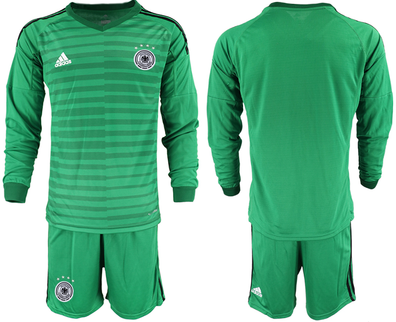 2020-21 Germany green goalkeeper long sleeve soccer jerseys