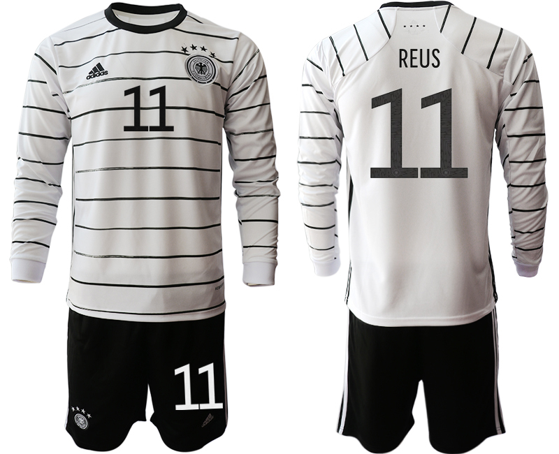 2020-21 Germany home 11# REUS long sleeve soccer jerseys