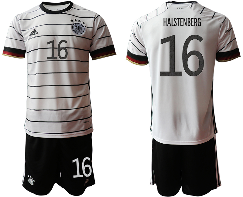 2020-21 Germany home 16# HALSTENBERG  soccer jerseys