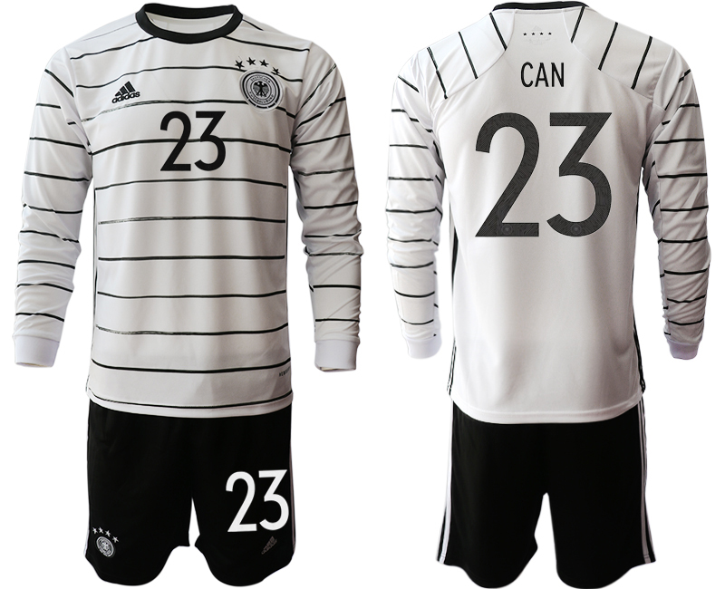 2020-21 Germany home 23# CAN long sleeve soccer jerseys