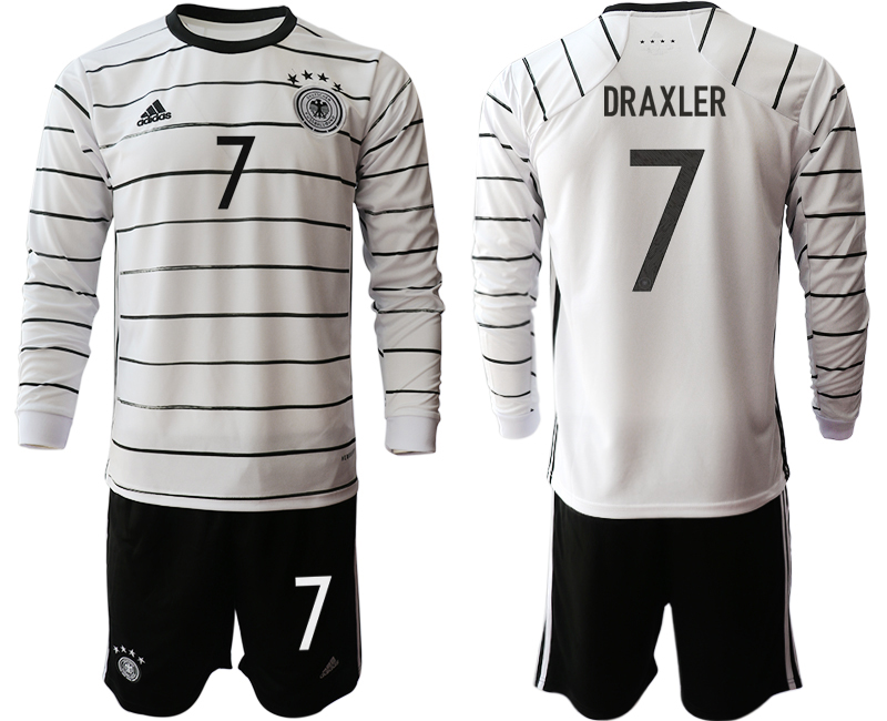 2020-21 Germany home 7# DRAXLER long sleeve soccer jerseys