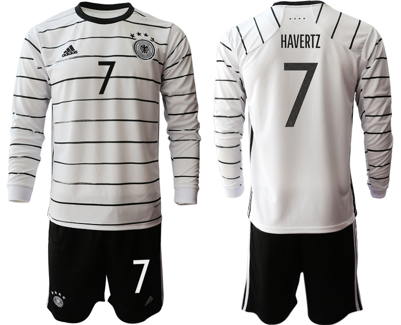 2020-21 Germany home 7# HAVERTZ long sleeve soccer jerseys