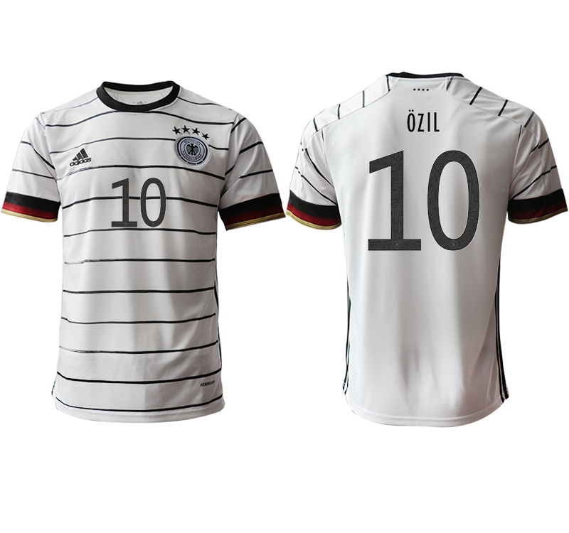 2020-21 Germany home aaa version 10# OZIL soccer jerseys