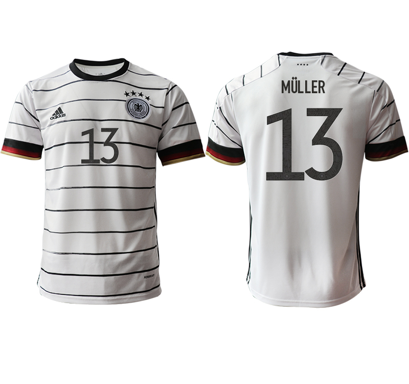 2020-21 Germany home aaa version 13# MULLER soccer jerseys