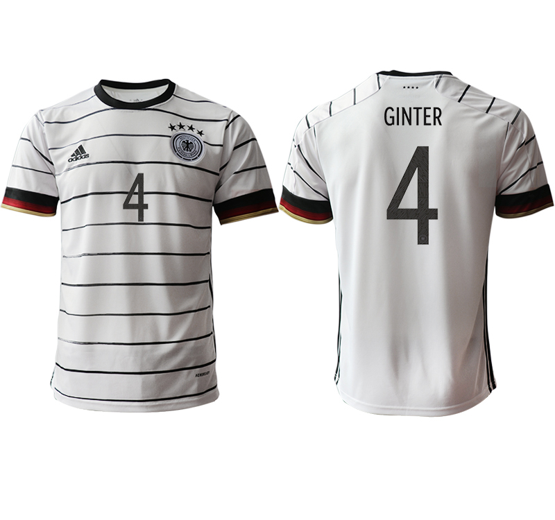 2020-21 Germany home aaa version 4# GINTER soccer jerseys