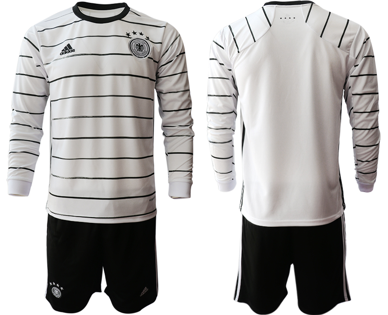 2020-21 Germany home long sleeve soccer jerseys