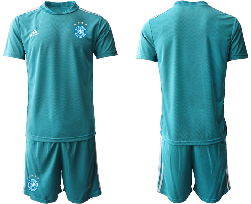 2020-21 Germany lake blue goalkeeper soccer jerseys