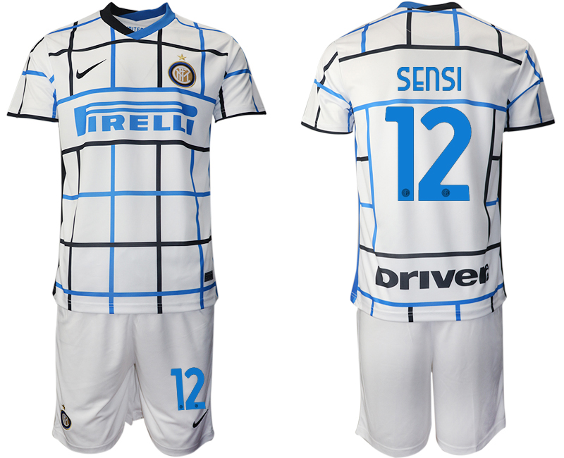 2020-21 Inter Milan 12 SENSI Away Soccer Jersey