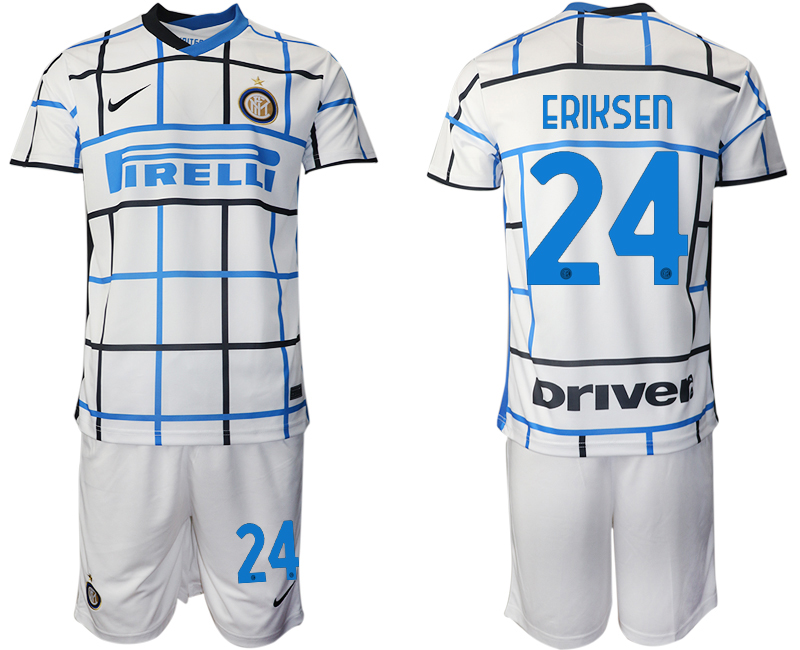 2020-21 Inter Milan 24 ERIKSEN Away Soccer Jersey