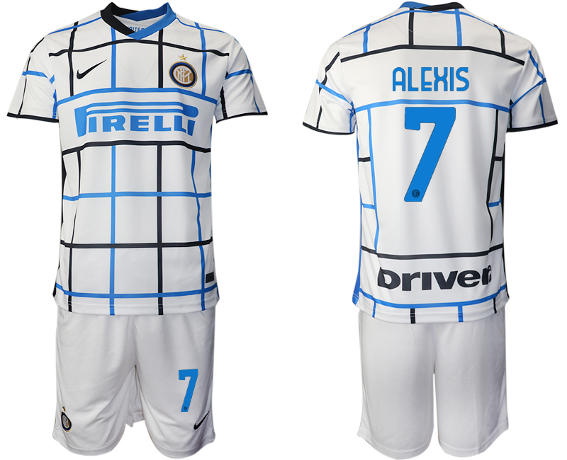 2020-21 Inter Milan 7 ALEXIS Away Soccer Jersey