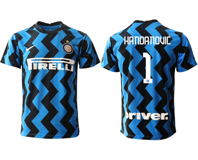 2020-21 Inter Milan home aaa version 1# HANOANOUIC soccer jerseys