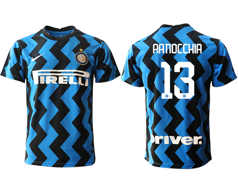 2020-21 Inter Milan home aaa version 13# RANOCCHIA soccer jerseys