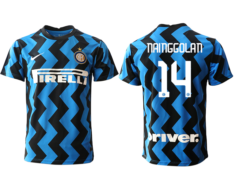 2020-21 Inter Milan home aaa version 14# NAINGGOLAN soccer jerseys