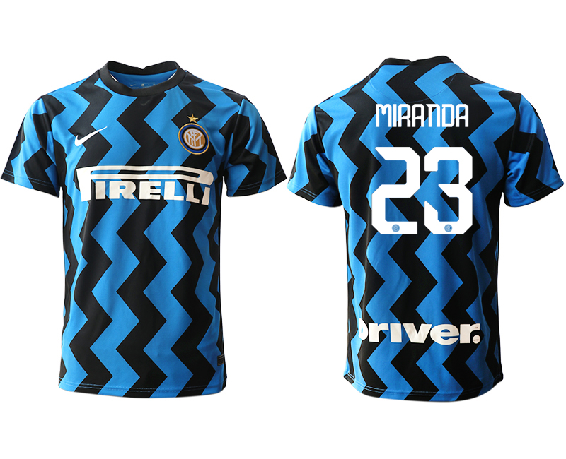 2020-21 Inter Milan home aaa version 23# MIRANOA soccer jerseys