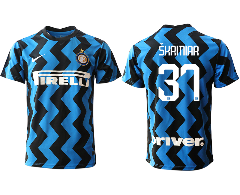 2020-21 Inter Milan home aaa version 37# SKRINIAR soccer jerseys