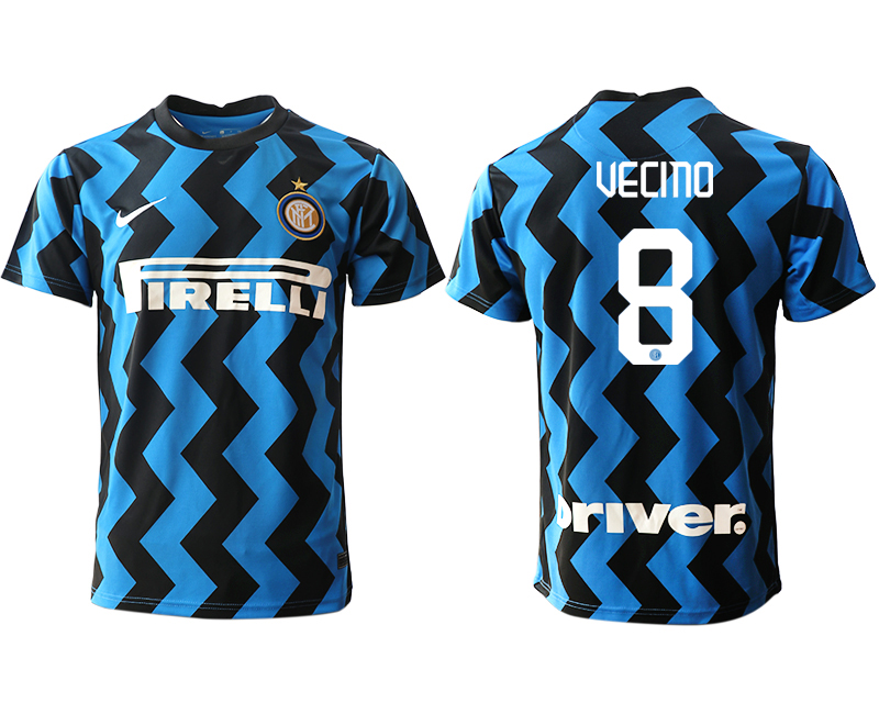 2020-21 Inter Milan home aaa version 8# VECINO soccer jerseys