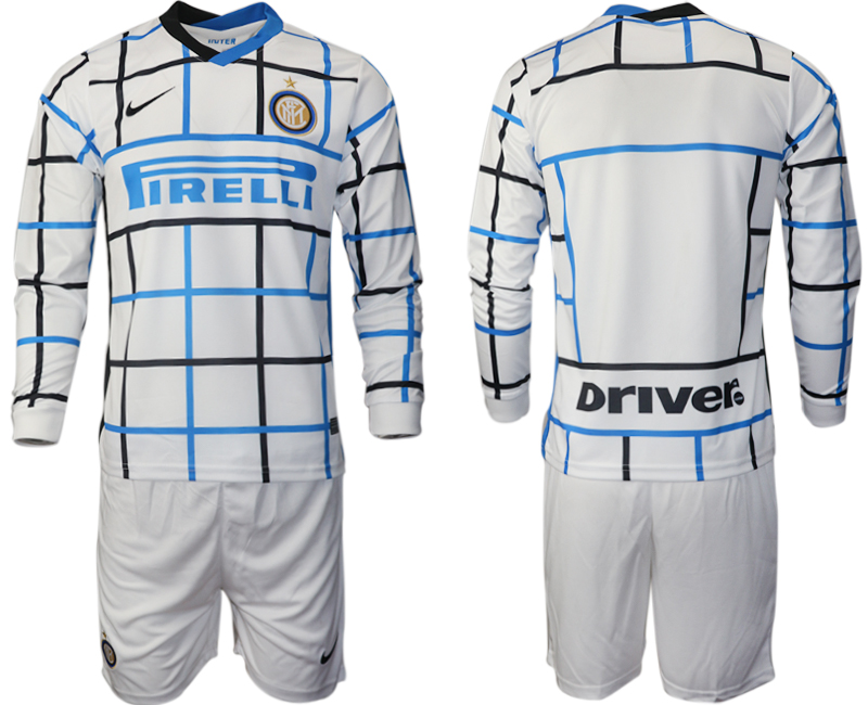 2020-21 Inter milan away long sleeve soccer jerseys