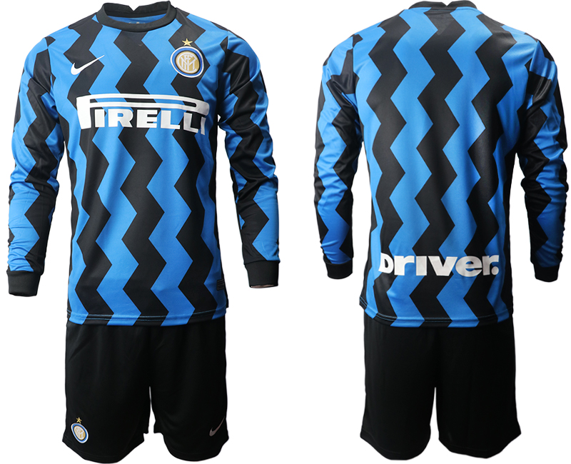 2020-21 Inter milan home long sleeve soccer jerseys