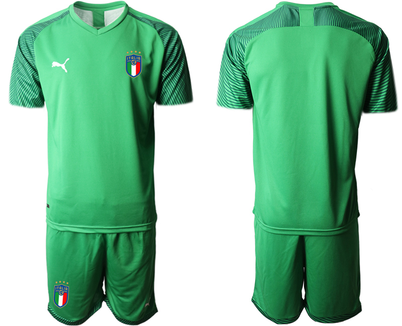 2020-21 Italy green goalkeeper soccer jerseys