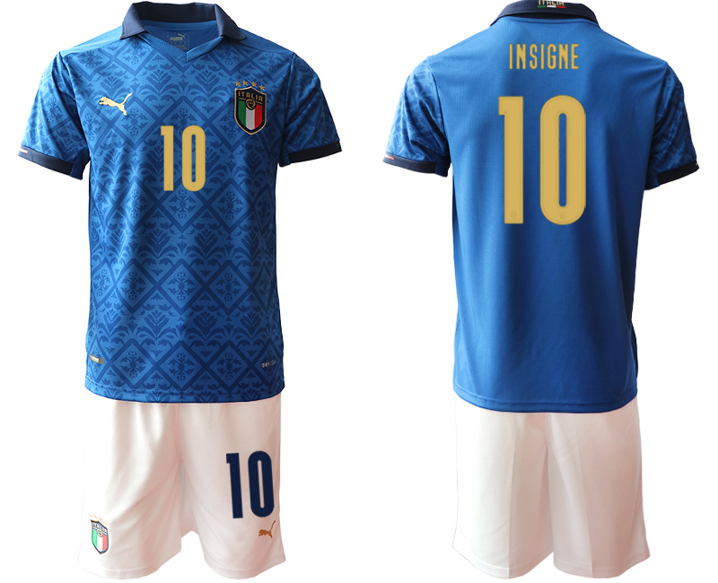 2020-21 Italy home 10# INSIGNE soccer jerseys