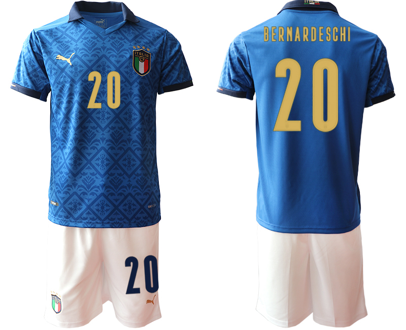 2020-21 Italy home 20# BERNARDESCHI soccer jerseys