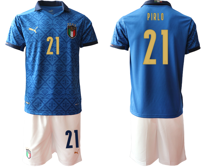 2020-21 Italy home 21# PIRLO soccer jerseys