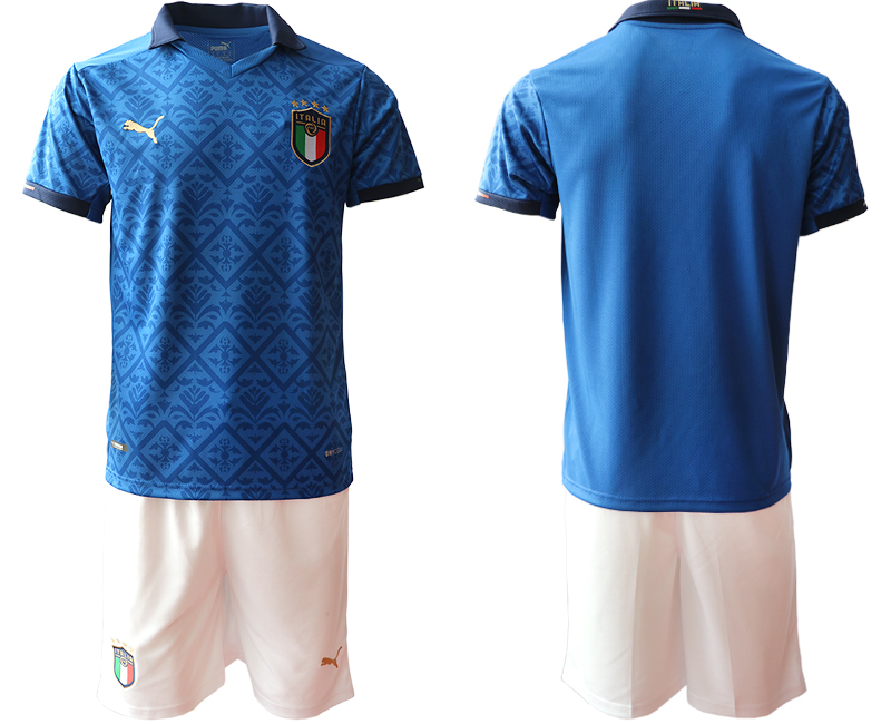 2020-21 Italy home soccer jerseys