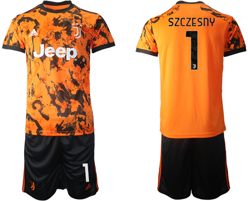 2020-21 Juventus  away 1# SZCZESNY soccer jerseys