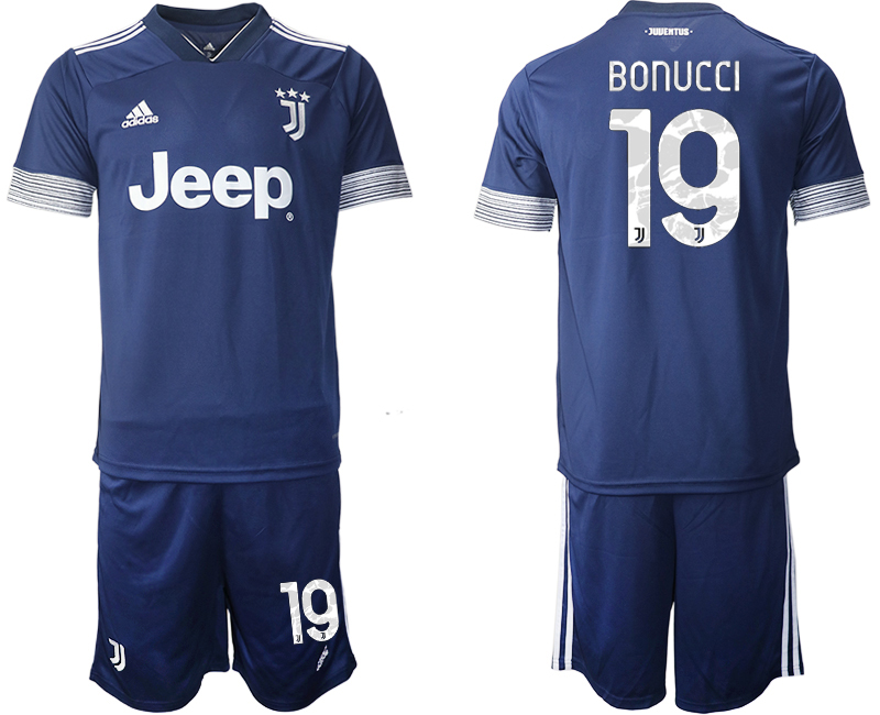 2020-21 Juventus 19 BONUCCI Away Soccer Jersey