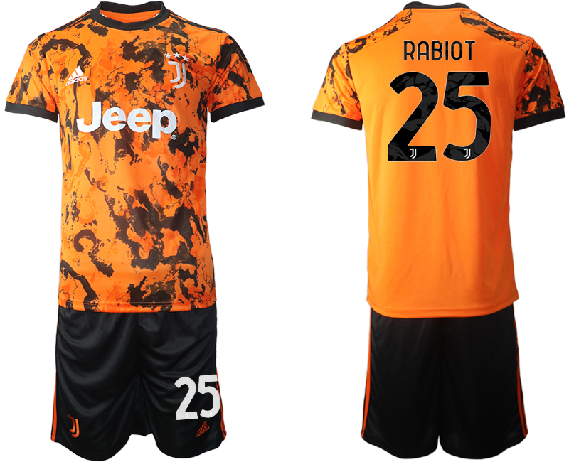 2020-21 Juventus 25 RABIOT Third Away Soccer Jersey