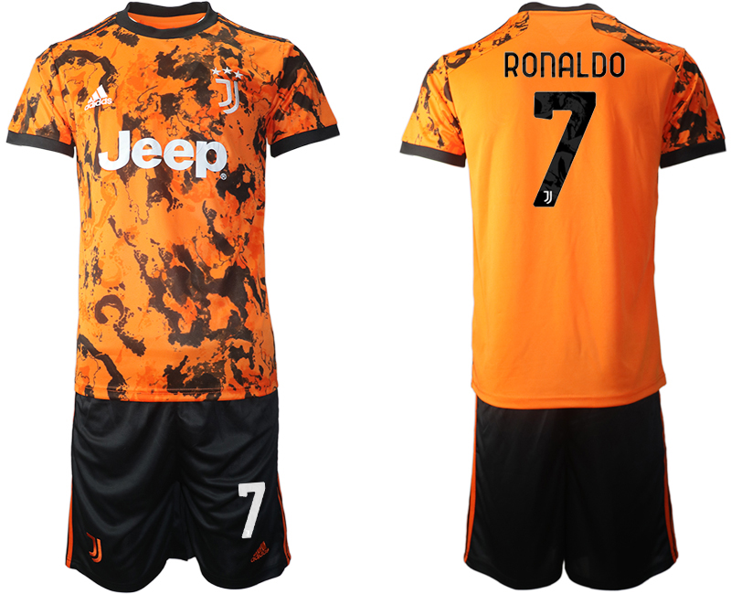 2020-21 Juventus 7 RONALDO Third Away Soccer Jersey