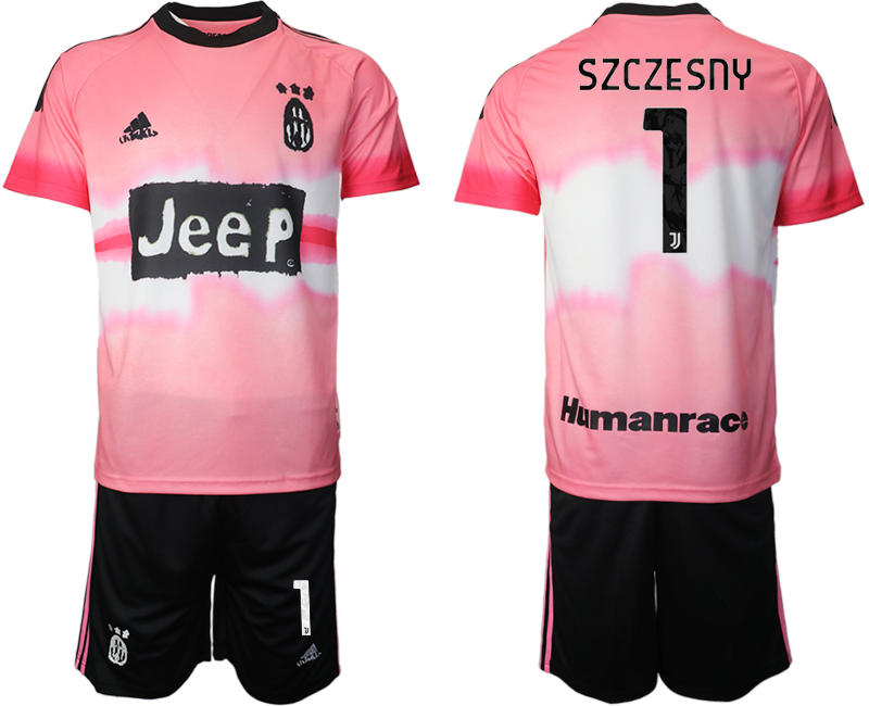 2020-21 Juventus adidas × Human Race 1# SZCZESNY soccer jerseys