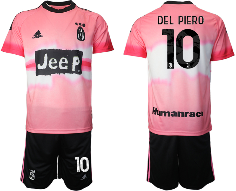 2020-21 Juventus adidas × Human Race 10# DEL PIERO soccer jerseys