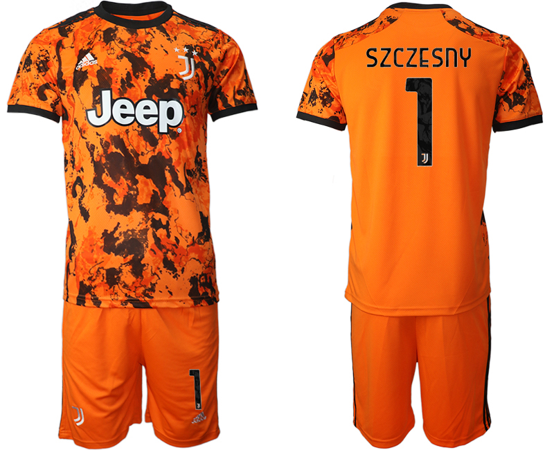 2020-21 Juventus away  1# SZCZESNY soccer jerseys