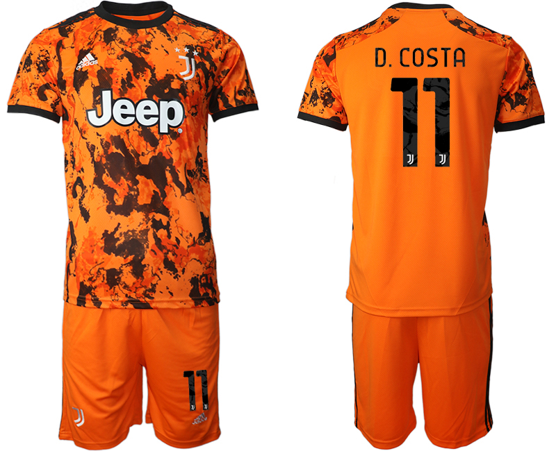 2020-21 Juventus away  11# D.COSTA soccer jerseys